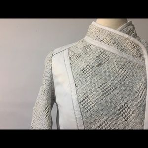 Real leather jacket sell @vannamoda New York.